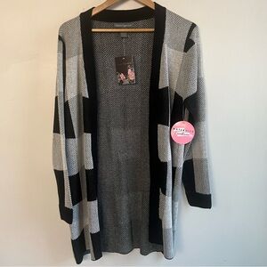 Emma Expressions Maternity L Black Cardigan